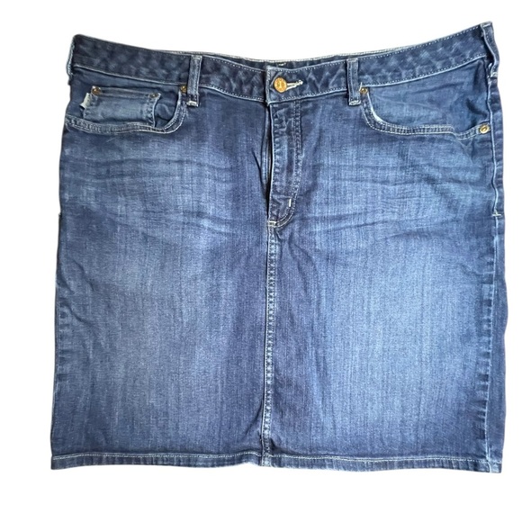 Carhartt Women’s Jean Skirt Original Fit - Blue Denim - Size 18 - Picture 1 of 7